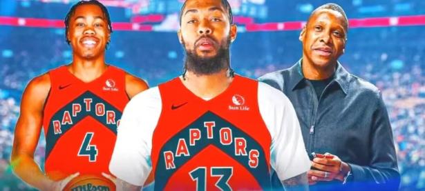 乐鱼体育投注-猛龙队主场取胜庆祝，球队新秀表现抢眼引关注