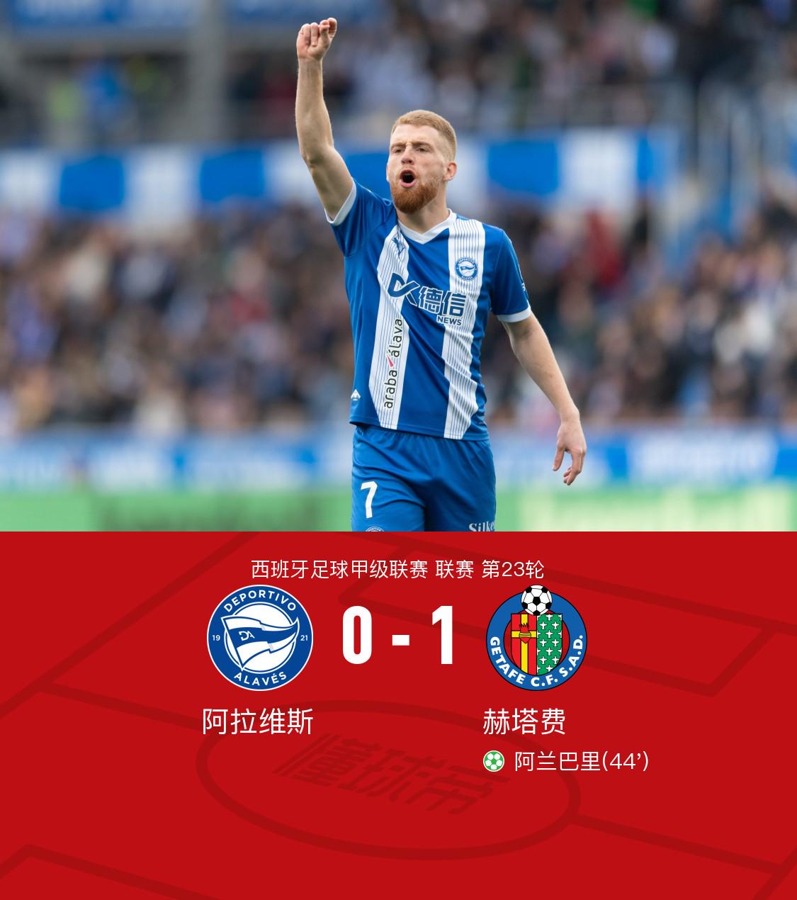 阿拉维斯主场战胜赫塔菲,继续保持不败的简单介绍 阿拉维斯主场战胜赫塔菲,继续保持不败的简单介绍