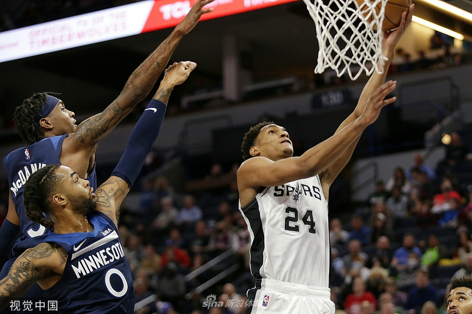 森林狼胜马刺，狂砍四双刷新纪录